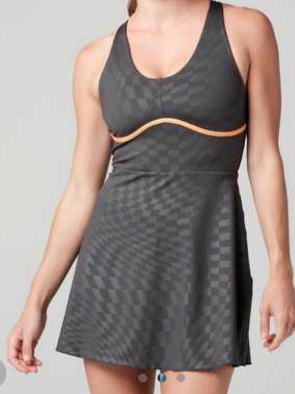 Zumba Fitness Strong Dress with Orange Trim